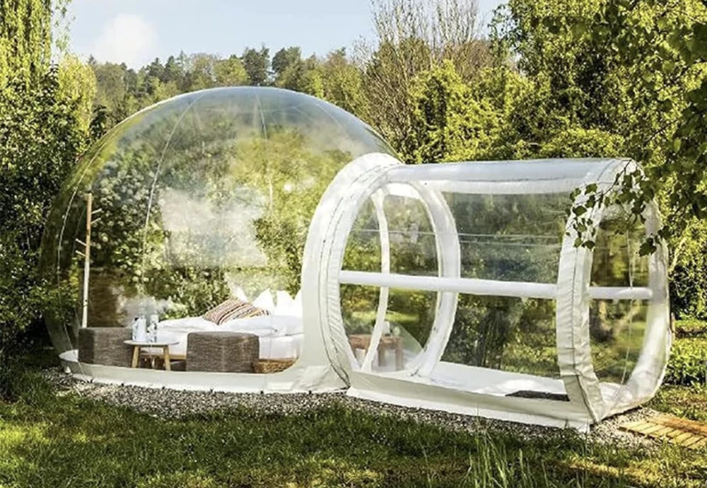 clear camping bubble tent